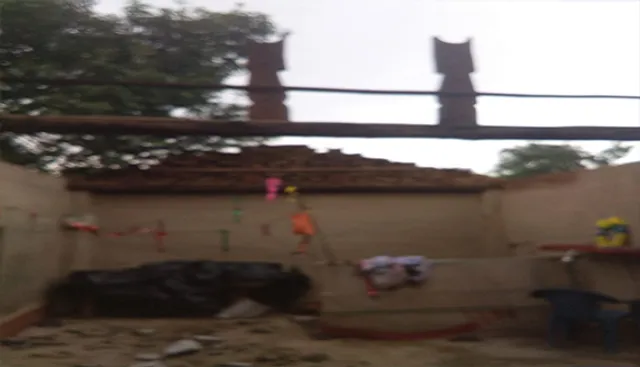 କାଳବୈଶାଖୀରେ ଛପର ଉଡ଼ିଗଲା