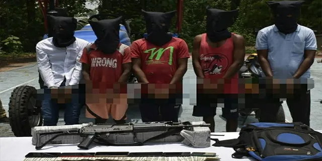 ବନ୍ଧୁକ ମୁନରେ ଲୁଟ୍‌ ଘଟଣା: ୫ ଗିରଫ: ରାଇଫଲ ସହ ୨୬ ରାଉଣ୍ଡ ଗୁଳି ଜବତ