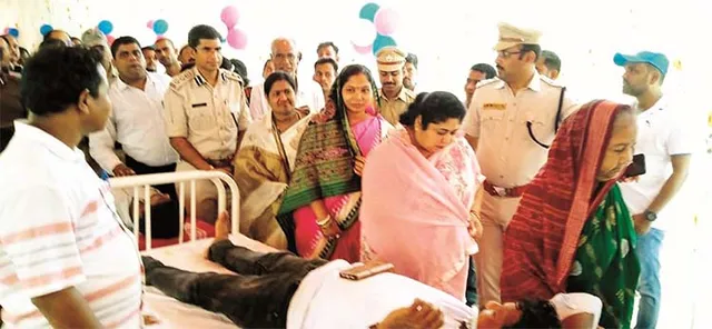 ପାଟପୁର ଆମ ପୁଲିସ ସମିତି ଓ ‌ଆମ ଓଡ଼ିଶାର ମେଗା ଶିବିରରେ ରେକର୍ଡ଼, ୪୬୨ ୟୁନିଟ୍ ରକ୍ତ ସଂଗ୍ରହ