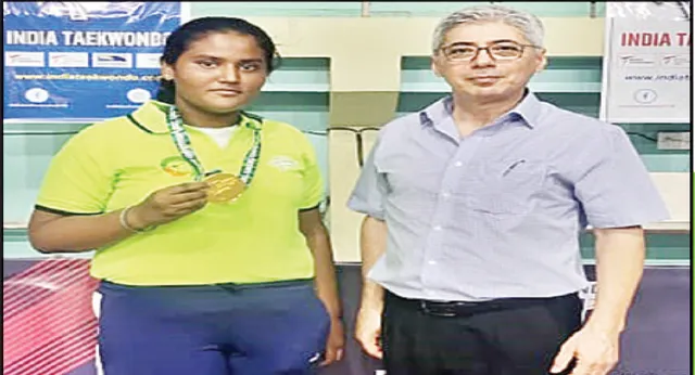 ଜାତୀୟ କ୍ୟାଡ଼େଟ୍ ଟାଏକୋଣ୍ଡୋରେ ଶ୍ରଦ୍ଧାଙ୍କୁ ସ୍ବର୍ଣ୍ଣ