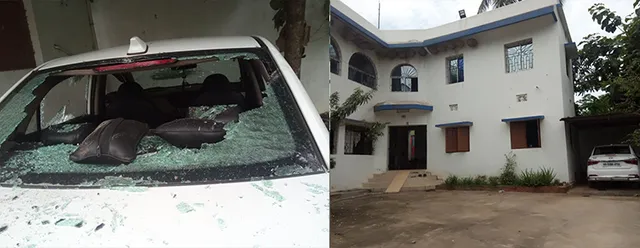 ଶ୍ରମିକ ନେତାଙ୍କ ଘର ଉପରେ ଆକ୍ରମଣ