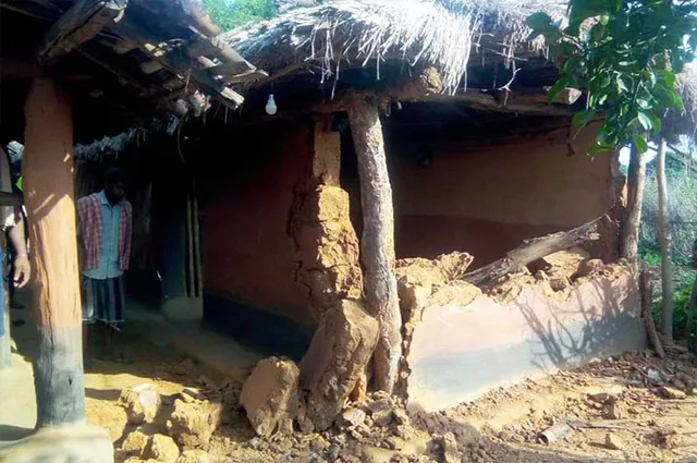 ହାତୀ ଭାଙ୍ଗିଲେ ଘର, ବୃଦ୍ଧା ଆହତ