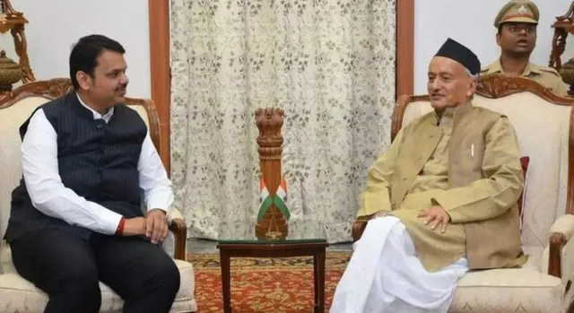 ମହାରାଷ୍ଟ୍ର ରାଜ୍ୟପାଳଙ୍କୁ ଭେଟିଲେ ଫଡନବୀସ, ଆସ୍ଥାଭୋଟ ପାଇଁ ଦାବି ଜଣାଇଲେ