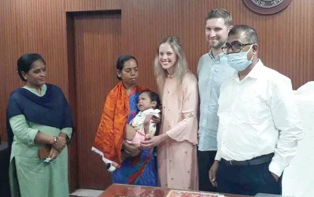 ‘ପୁନ୍ୟା’କୁ କୋଳାଇଲେ ଯୁକ୍ତରାଷ୍ଟ୍ର ଆମେରିକାର ଦମ୍ପତି