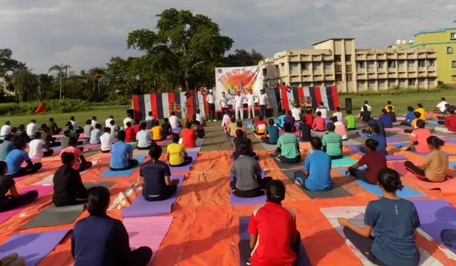 ସପ୍ତମ ଓଡିଶା ବାଟାଲିଅନ ଏନସିସି ପକ୍ଷରୁ ଆନ୍ତର୍ଜାତିକ ଯୋଗ ଦିବସ ପାଳନ