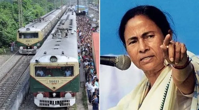 ନୂପୁର ଶର୍ମା ମନ୍ତବ୍ୟ ବିବାଦ: ମମତା ବାନାର୍ଜୀଙ୍କ ଚେତାବନୀ ସତ୍ତ୍ବେ ବାରାସତ୍‌ରେ ରେଳ ଅବରୋଧ