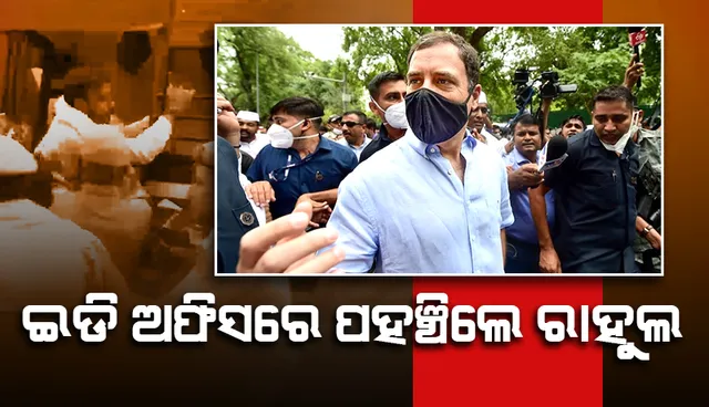 ଇଡି ଅଫିସ୍‌ରେ ପହଞ୍ଚିଲେ ରାହୁଲ୍‌, ବରିଷ୍ଠ କଂଗ୍ରେସ ନେତା ରଣଦୀପ ସୁ‌ର୍ଜେୱାଲାଙ୍କୁ ଅଟକ ରଖିଲା ପୁଲିସ୍‌