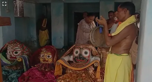 ରିଆମାଳ ଜଗନ୍ନାଥ ମନ୍ଦିରରେ ଶ୍ରୀଜିଉଙ୍କ ସ୍ନାନ ପୂର୍ଣ୍ଣିମା