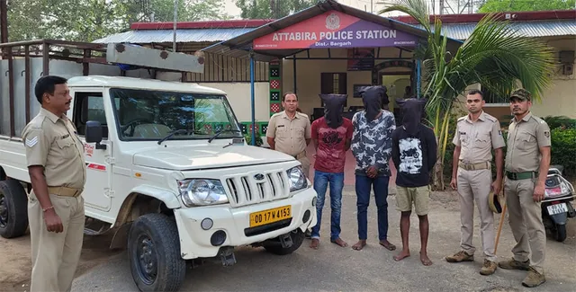 ଡକାୟତି ଉଦ୍ୟମ କରୁଥିବା ୫ ସନ୍ଦିଗ୍ଧ ଗିରଫ; ମାରଣାସ୍ତ୍ର, ଲଙ୍କାଗୁଣ୍ଡ ଜବତ