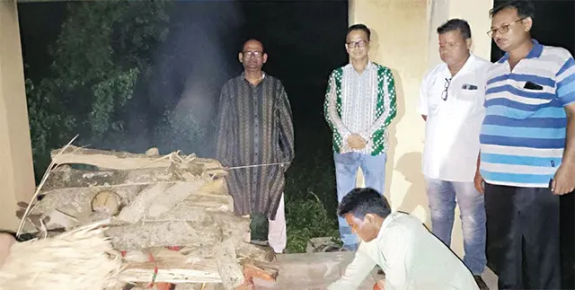 ଅପରିଚିତା ମହିଳାଙ୍କ ଶବ ସତ୍କାର କଲେ ଜନପ୍ରତିନିଧି