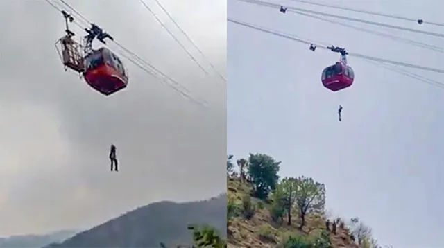 ମଝି ଆକାଶରେ କେବୁଲ କାରରେ ଫସି ରହିଲେ ୧୧ ପର୍ଯ୍ୟଟକ, ୩ ଘଣ୍ଟାର କସରତ ପରେ ଉଦ୍ଧାର ହେଲେ