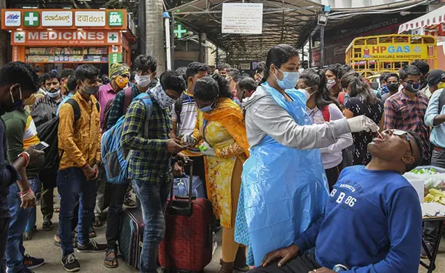 ୨୪ ଘଣ୍ଟାରେ ଦେଶରେ ୫,୨୩୩ ଜଣ କୋଭିଡ୍‌-୧୯ ଆକ୍ରାନ୍ତ; ୭ଜଣ ମୃତ