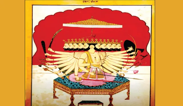 ପିଣ୍ତ-ବ୍ରହ୍ମାଣ୍ତ, ରାବଣ