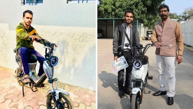 ସ୍କୁଲରୁ ମିଳିଥିବା ସାଇକେଲକୁ କରିଦେଲେ ଇଲେକ୍ଟ୍ରିକ ସ୍କୁଟର, ବିଏମଡ଼ବ୍ଲ୍ୟୁ କାରରେ ବୁଲୁଛନ୍ତି ଏହି କୃଷକଙ୍କ ପୁଅ