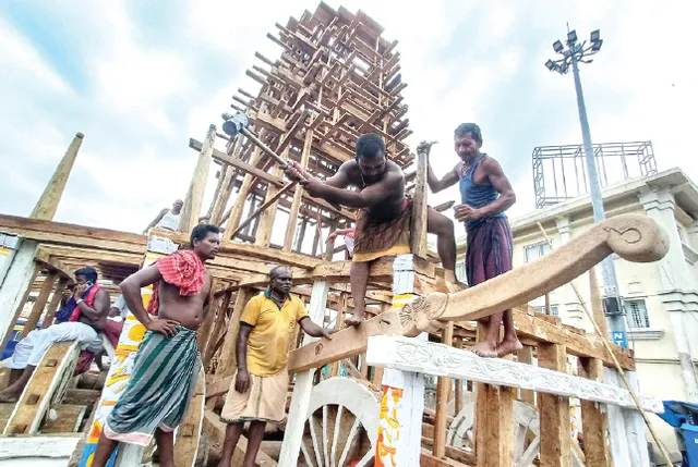 ରଥଖଳା ହାଲଚାଲ: ୧୩ ପରସ୍ତ ପୋଟଳ ନିର୍ମାଣ ଶେଷ