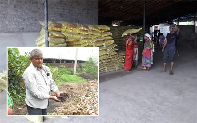 ଜୈବିକ ସାର ଓ କୀଟନାଶକ ପ୍ରସ୍ତୁତିରେ ନିମଗ୍ନ ଉଦୟ ଚନ୍ଦ୍ର ପାତ୍ର