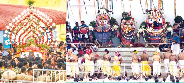 ୨ ବର୍ଷ ପରେ ଭକ୍ତ-ଭଗବାନଙ୍କ ଅପୂର୍ବ ମିଳନ: ଗଜବେଶରେ ଦର୍ଶନ ଦେଲେ ମହାବାହୁ