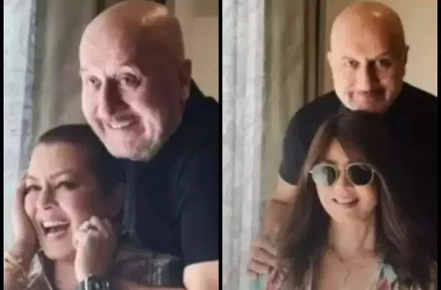 ଅନୁପମ ଖେର୍‌ଙ୍କ ସହ ନୂଆ ଫଟୋସୁଟ୍‌ରେ ମହିମା ଚୌଧୁରୀ