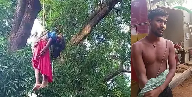 ଆମ୍ବ ଗଛରେ ଚଢି ନାବାଳିକାର ଆତ୍ମାହୁତି ଉଦ୍ୟମ, ଜୀବନ ରକ୍ଷା କଲେ ଯୁବକ