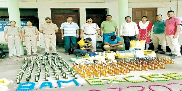 ବ୍ରହ୍ମପୁରରେ ପୁଣି ନକଲି ବିଦେଶୀ ମଦ ଫ୍ୟାକ୍ଟ୍ରି ଠାବ