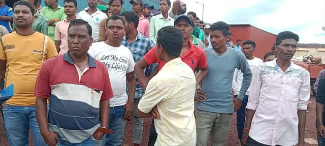 ନିଯୁକ୍ତି ଦାବିରେ ଜଜାଙ୍ଗ ଖଣିରେ ଶ୍ରମିକ ଆନ୍ଦୋଳନ