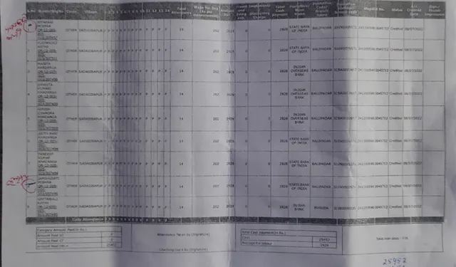 ଏକ ନମ୍ବର ଜିଲ୍ଲା ଗଞ୍ଜାମରେ ମନରେଗା ଦୁର୍ନୀତି ଫର୍ଦ୍ଦ ଲମ୍ବୁଛି 