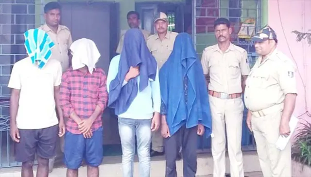 ବର୍ଷକ ପରେ ୪ ଡକାୟତ ଗିରଫ