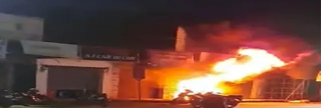 ମଟର ପାର୍ଟସ ଦୋକାନ ଜଳିଗଲା