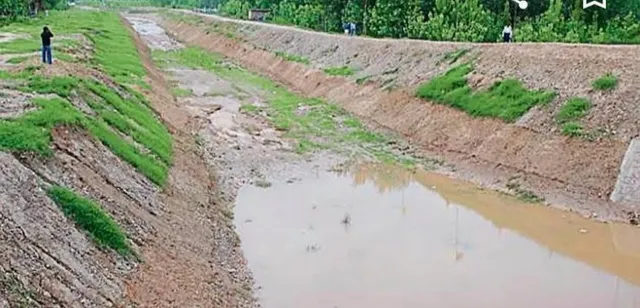 ଶୁଖିଲା ପଡିଛି ସାଳନ୍ଦୀ; କେନାଲରେ ନାହିଁ ପାଣି, ପଡିଆ ପଡିଛି ଜମି 