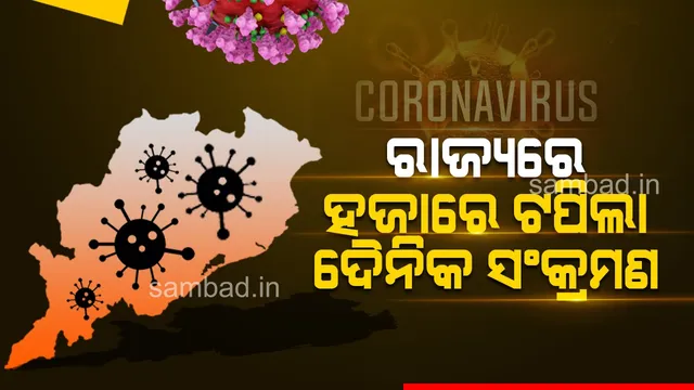 ହଜାରେ ଟପିଲା ରାଜ୍ୟରେ ଦୈନିକ ସଂକ୍ରମଣ, ଶ‌ହେ ଛୁଇଁଲା ୧୮ ବର୍ଷରୁ କମ୍ ବୟସର ସଂକ୍ରମିତଙ୍କ ସଂଖ୍ୟା