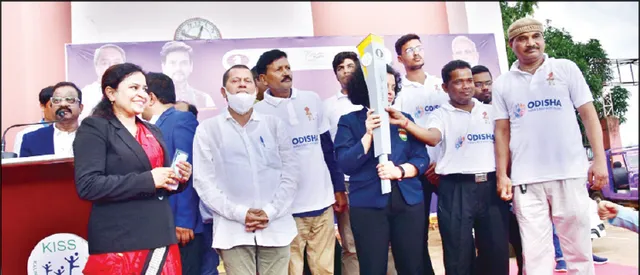 କିଟ୍‌ ଓ କିସ୍‌ରେ ଚେସ୍‍ ଅଲିମ୍ପିଆଡ୍ ମଶାଲ ଶୋଭାଯାତ୍ରାକୁ ଭବ୍ୟ ସ୍ୱାଗତ