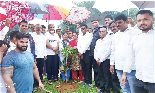 ବିଜେଡି ଆଇନଜୀବୀ ସାମ୍ମୁଖ୍ୟ ଓ ଗ୍ରିନ ୱାର୍ଲ୍ଡ ପକ୍ଷରୁ ବୃକ୍ଷରୋପଣ