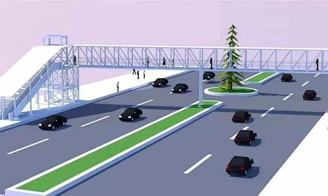 ପଳାସୁଣି ଫୁଟ୍‌ ଓଭର୍‌ବ୍ରିଜ୍‌ ନିର୍ମାଣରେ ରାଜନୀତି!