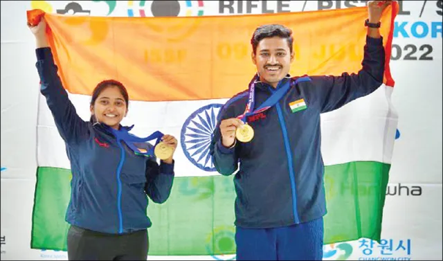 ସୁଟିଂ ବିଶ୍ବକପ୍‌: ମେହୁଲି-ତୁଷାର ଦେଲେ ଭାରତକୁ ଦ୍ବିତୀୟ ସ୍ବର୍ଣ୍ଣ