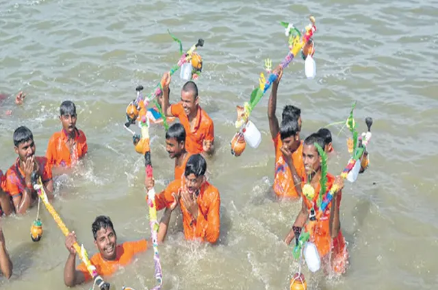 ଶ୍ରାବଣ ଓ ଭାଦ୍ର: ନଦୀସ୍ନାନ ନିଷେଧ