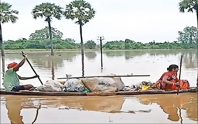ବିପତ୍ତି ଆଣିଲା ପୋଲାଭରମ୍ ପ୍ରକଳ୍ପ: ମୋଟୁରେ ବନ୍ୟା ପରିସ୍ଥିତି ଗମ୍ଭୀର