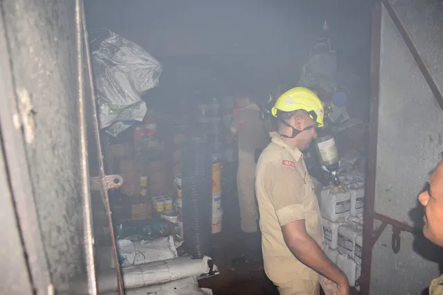 ଭିଏସ୍‌ଏସ୍ ମାର୍ଗରେ ଅଗ୍ନିକାଣ୍ଡ