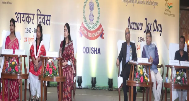 ଚାରି କରଦାତାଙ୍କୁ ସମ୍ବର୍ଦ୍ଧନା: ୧୬୩ତମ ଆୟକର ଦିବସ ପାଳିତ