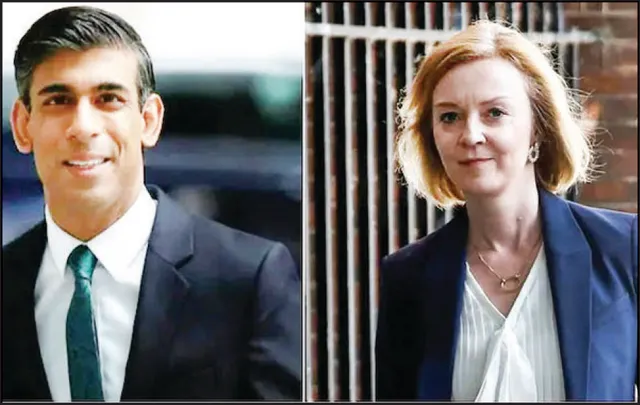 ବ୍ରି‌ଟେନ ପ୍ରଧାନମନ୍ତ୍ରୀ ପଦ ପାଇଁ ନିର୍ଣ୍ଣାୟକ ଲଢ଼େଇ ଆରମ୍ଭ: ଋଷି ସୁନକ ବନାମ ଲିଜ୍‌ ଟ୍ରସ