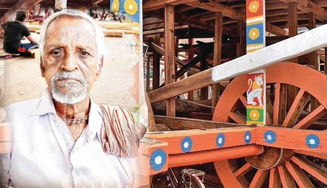 ‘ହଣାଗୋଡ଼ ୧୫ ଦିନରେ ଭଲ ‌ହୋଇଗଲା’: କୃଷ୍ଣଚନ୍ଦ୍ର ମହାରଣା, ମୁଖ୍ୟ ବିଶ୍ବକର୍ମା, ଦେବଦଳନ ରଥ