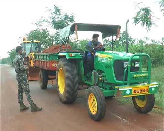 ବେଆଇନ ମାଙ୍କଡ଼ାପଥର ଖଣି ଉପରେ ରାଜସ୍ୱ ଓ ପୁଲିସ ବିଭାଗର ଯୁଗ୍ମ ଚଢ଼ଉ