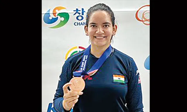 ବନ୍ଧୁକଚାଳନା ବିଶ୍ବ କପ୍‌ ଅଞ୍ଜୁମଙ୍କୁ କାଂସ୍ୟ