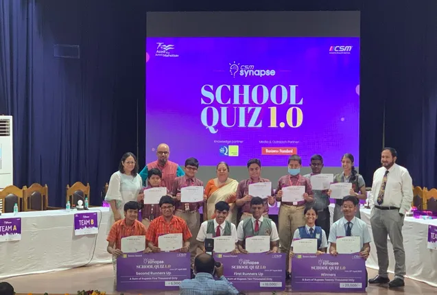 ଲୋୟଲା ଜିତିଲା ସିଏସ୍ଏମ୍ ସାଇନାପ୍ସ କ୍ୱିଜ୍, ମଦର୍ସ ଓ ସାଇ ଇଣ୍ଟରନ୍ୟାସନାଲ ହେଲେ ରନର୍ସ ଅପ୍