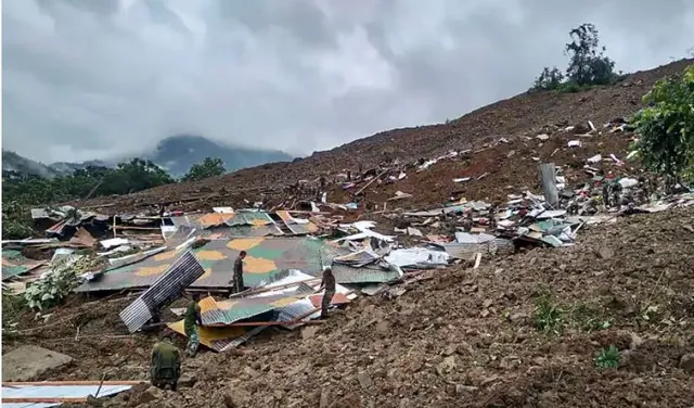 ମଣିପୁର ସେନା କ୍ୟାମ୍ପ ନିକଟରେ ମାଟିଅତଡ଼ା ଧସିବା ଘଟଣାରେ ୭ ଯବାନଙ୍କ ସହ ୧୪ ଜଣଙ୍କର ମୃତ୍ୟୁ