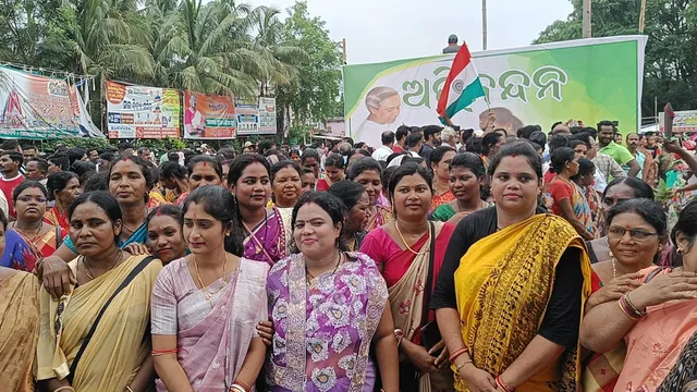 ଦ୍ରୋପଦୀ ମୁର୍ମୁଙ୍କ ପାଇଁ ରାଇରଙ୍ଗପୁର ବିଜେଡିର ବିଜୟ ଉତ୍ସବ।