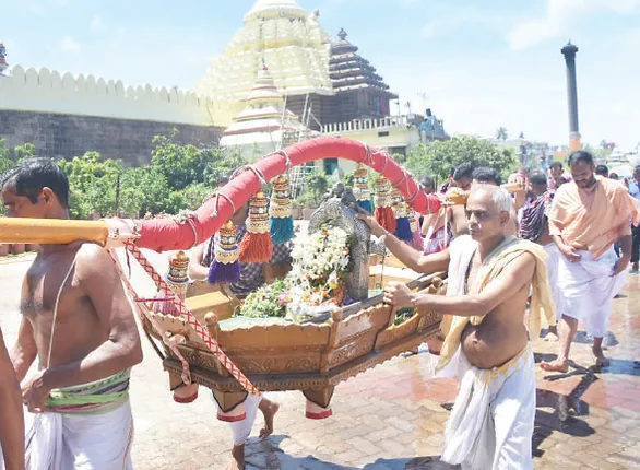 ଶ୍ରୀଜିଉଙ୍କୁ ଲାଗିହେଲା ସୁବର୍ଣ୍ଣ ଚିତା, ଅଣସର ପରଠାରୁ ଲାଗି ହେଉଥିଲା ସୋଲର ଚିତା