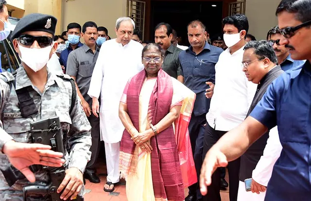 ନିଜ ରାଜ୍ୟରେ ପ୍ରଚାର କଲେ ଦ୍ରୌପଦୀ