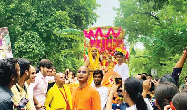 ‌‌ଦିଲ୍ଲୀ ଓଡ଼ିଆ ଛାତ୍ର ସଂଗଠନ ପକ୍ଷରୁ ରଥଯାତ୍ରା