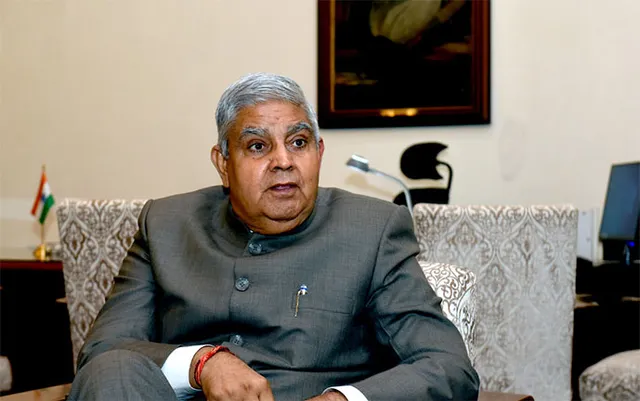 ବି‌ଜେପିର ଉପରାଷ୍ଟ୍ରପତି ପ୍ରାର୍ଥୀ ଧନଖଡ଼