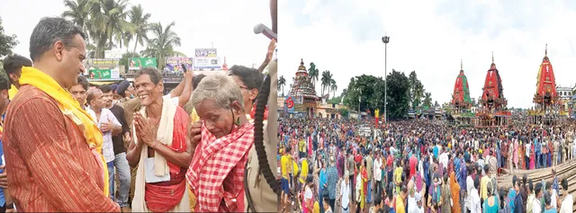 ରଥାରୂଢ଼ ଶ୍ରୀଜିଉଙ୍କୁ ଦର୍ଶନ କଲେ ଭକ୍ତ: ବିଚାରପତିଙ୍କୁ ଛାଡ଼ିଲେନି